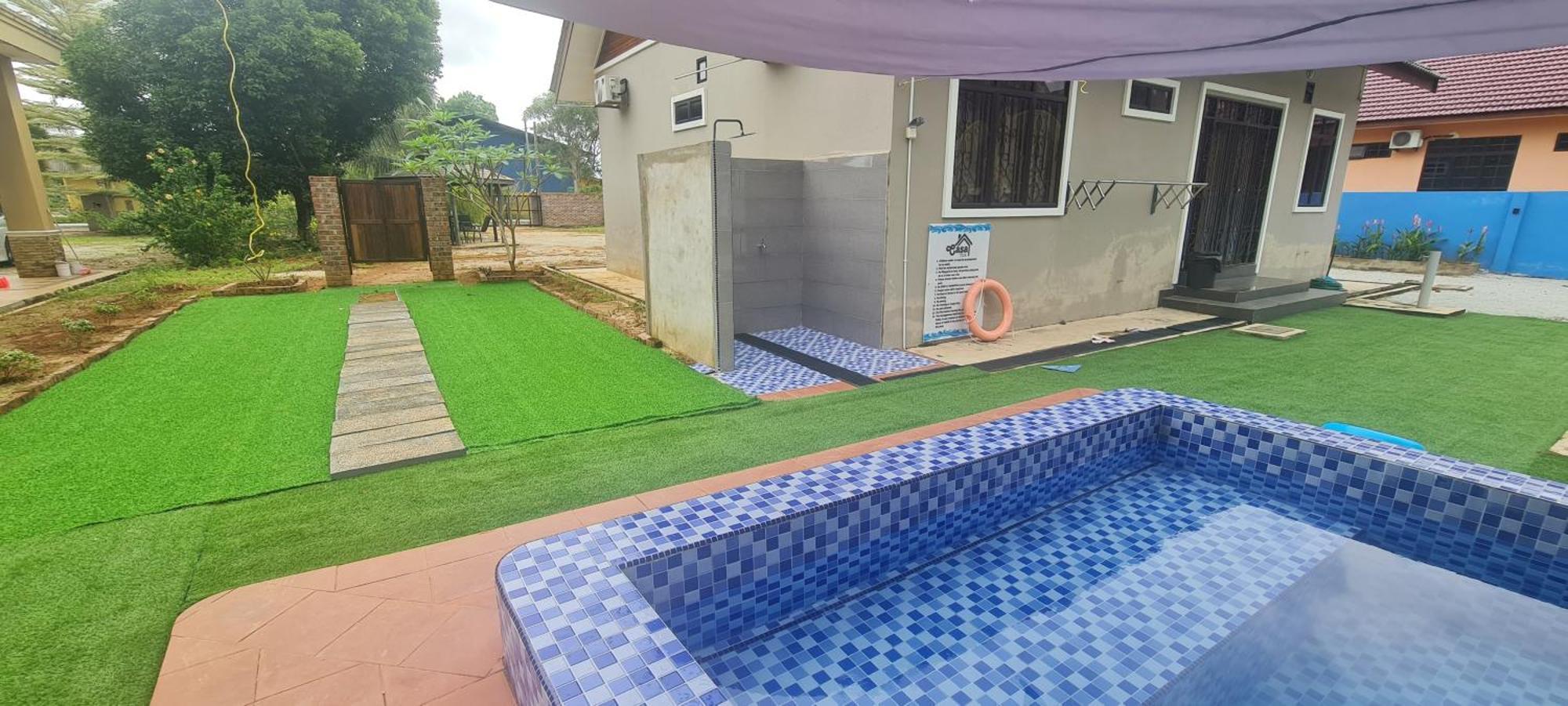 קמפונג קואלה בסוט Casa Tiga Homestay Besut מראה חיצוני תמונה